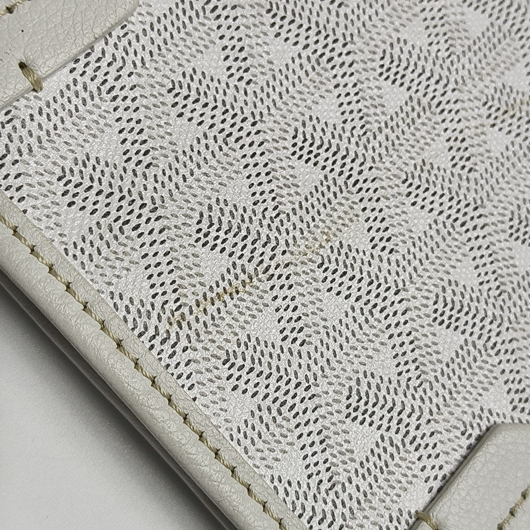 Poitiers Coated Canvas White