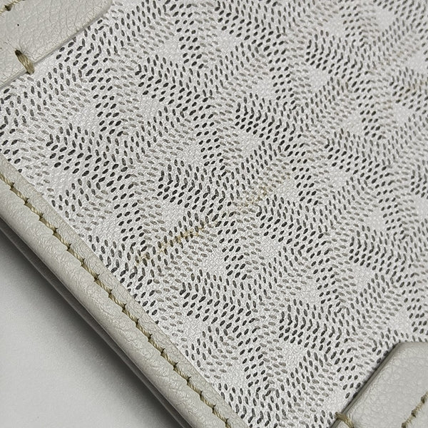 Poitiers Coated Canvas White