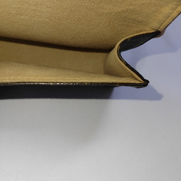 FLORENTINE Monogram Coated Canvas Brown