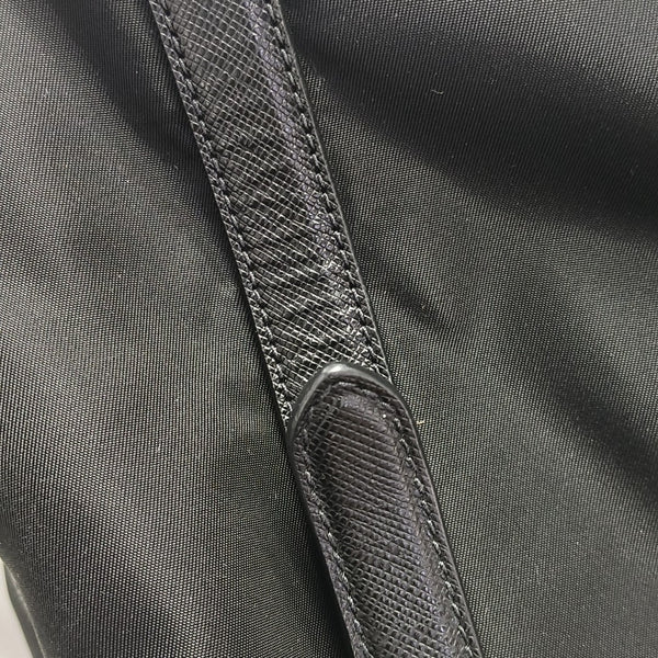 Canvas Top Handle Bag Black