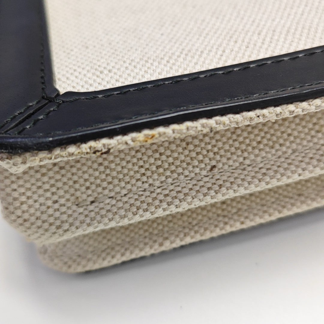 Navy Medium Fabric White