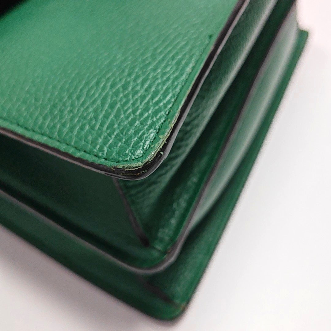 Dionysus Medium Calfskin Green