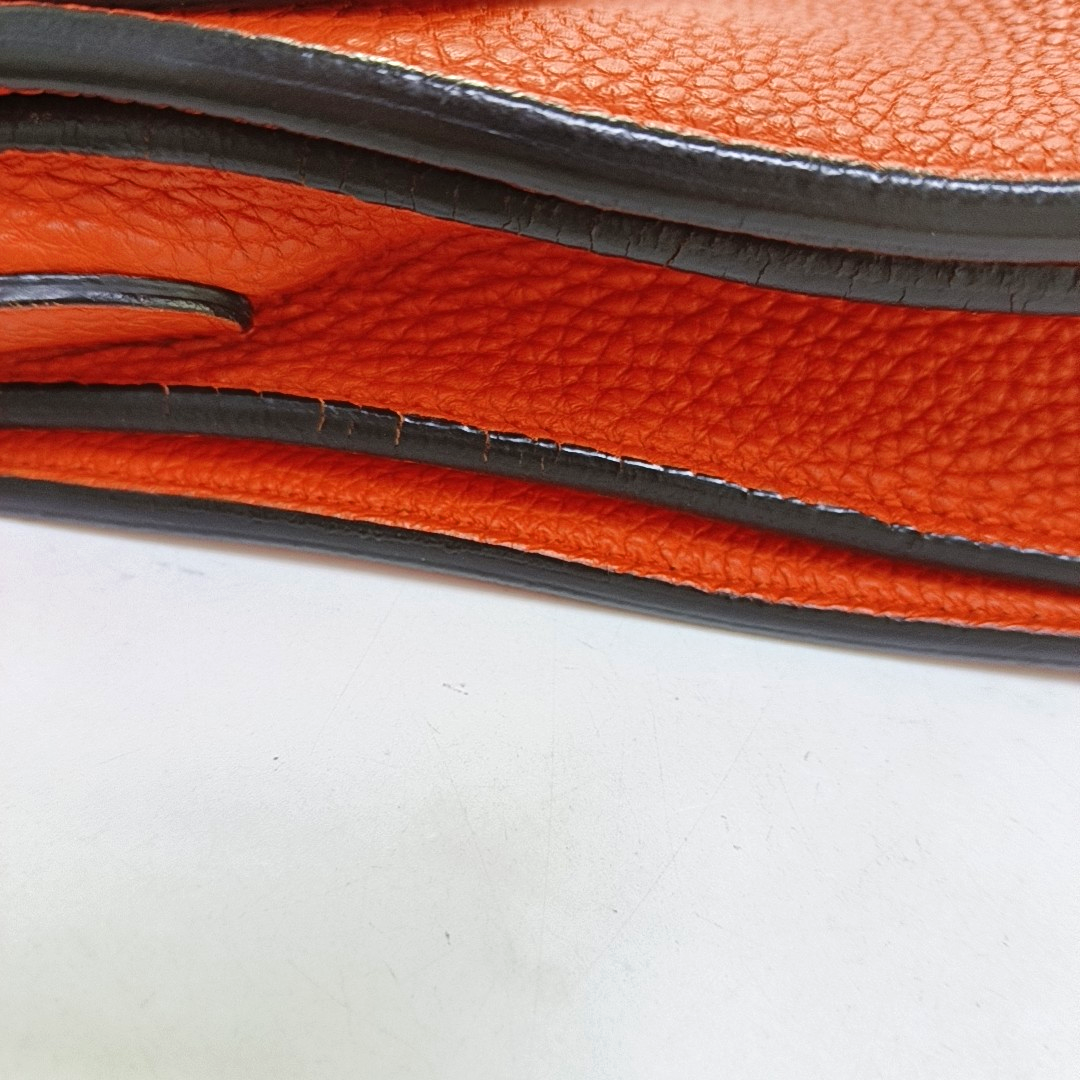 Authenticated pre-owned  Jackie 1961 Calfskin Orange - Crossbody Bag at Looply