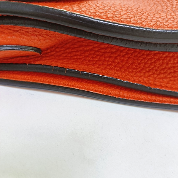 Authenticated pre-owned  Jackie 1961 Calfskin Orange - Crossbody Bag at Looply