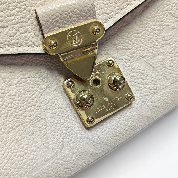 MÉTIS EAST WEST Monogram Calfskin Beige