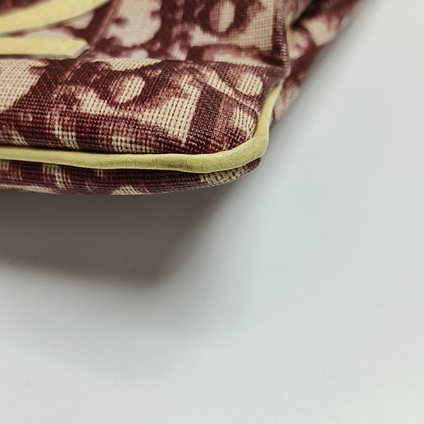 Oblique Coated Canvas Red