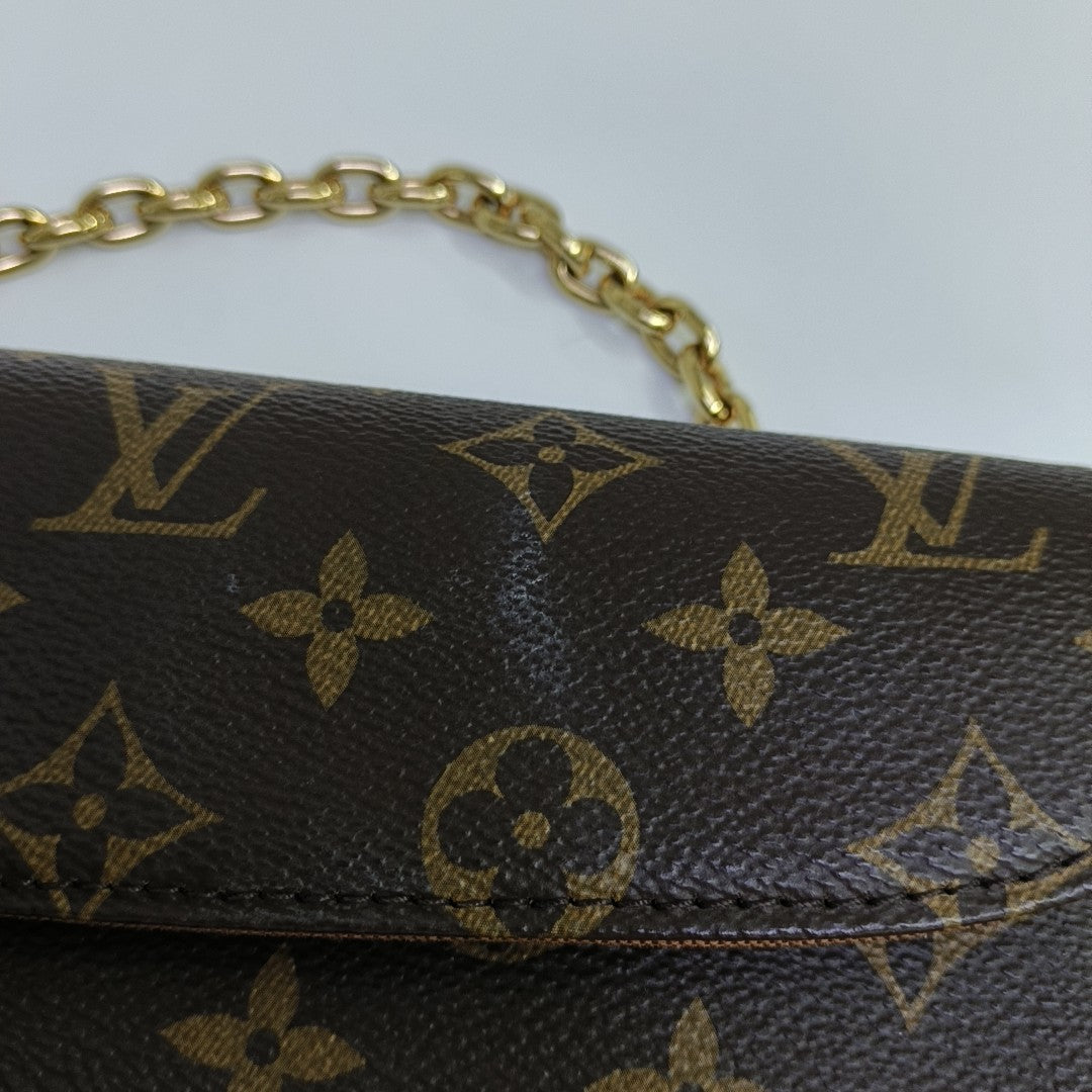 IVY Monogram Coated Canvas Brown
