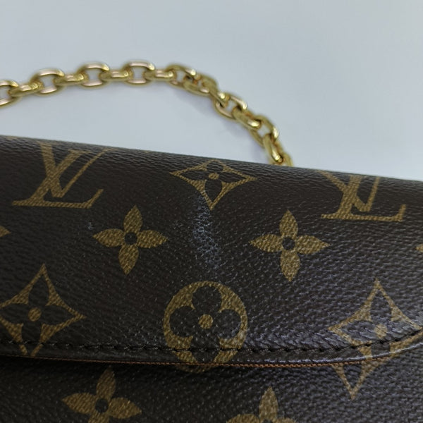 IVY Monogram Coated Canvas Brown