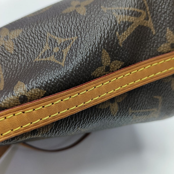 NÉONOÉ Nano Monogram Coated Canvas Brown