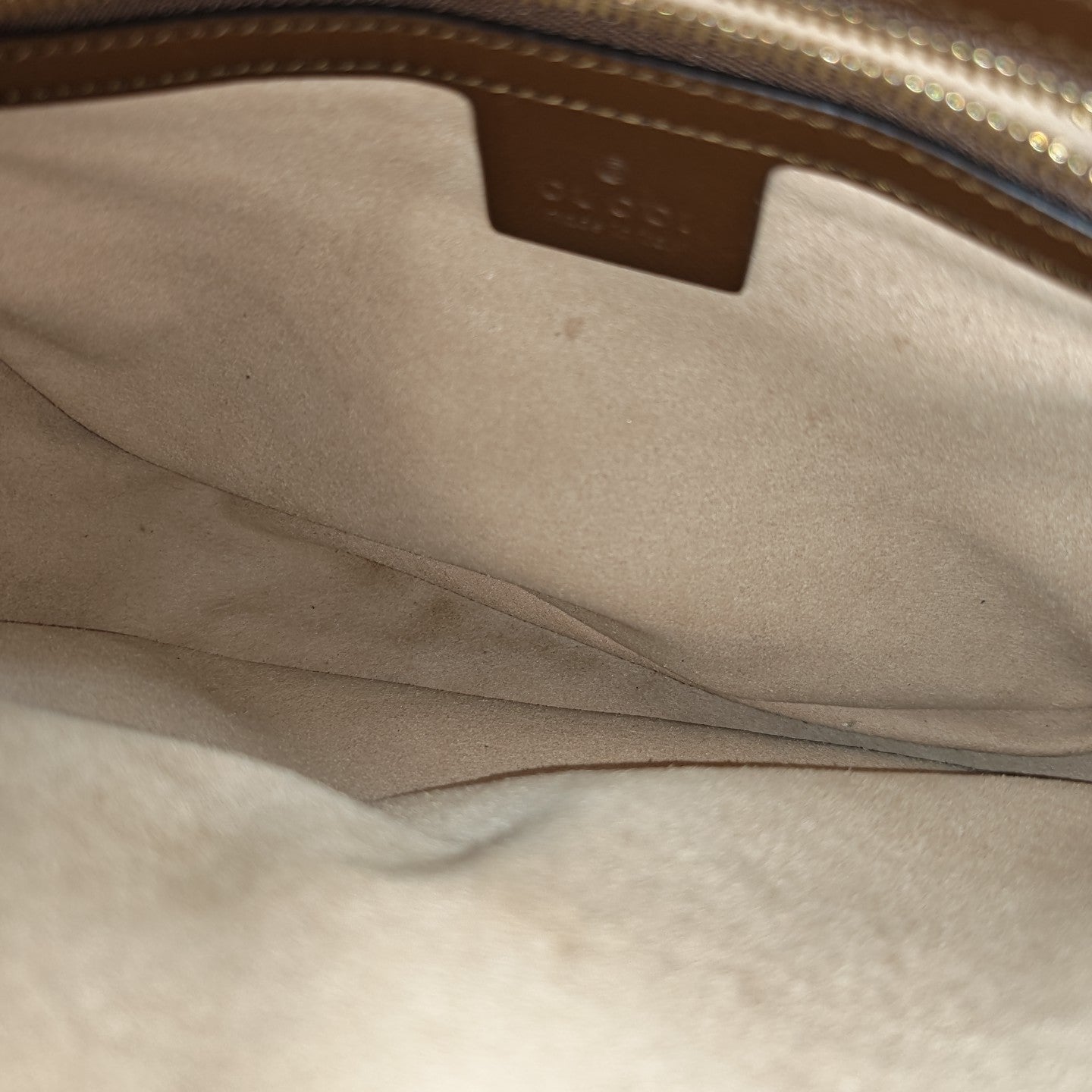 Horsebit 1955 Small Coated Canvas Beige