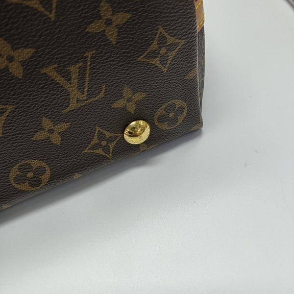 CARRYALL PM Monogram Coated Canvas Brown