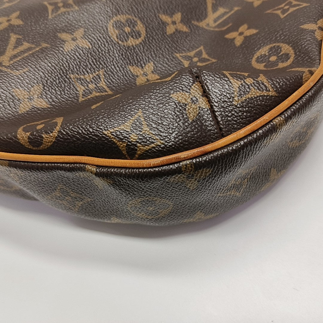 ODEON Monogram Coated Canvas Brown
