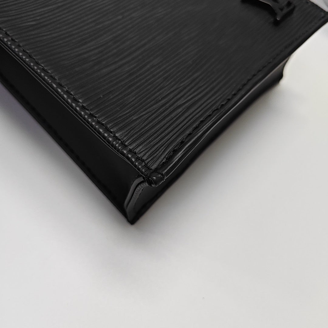SAC PLAT Mini Epi Black