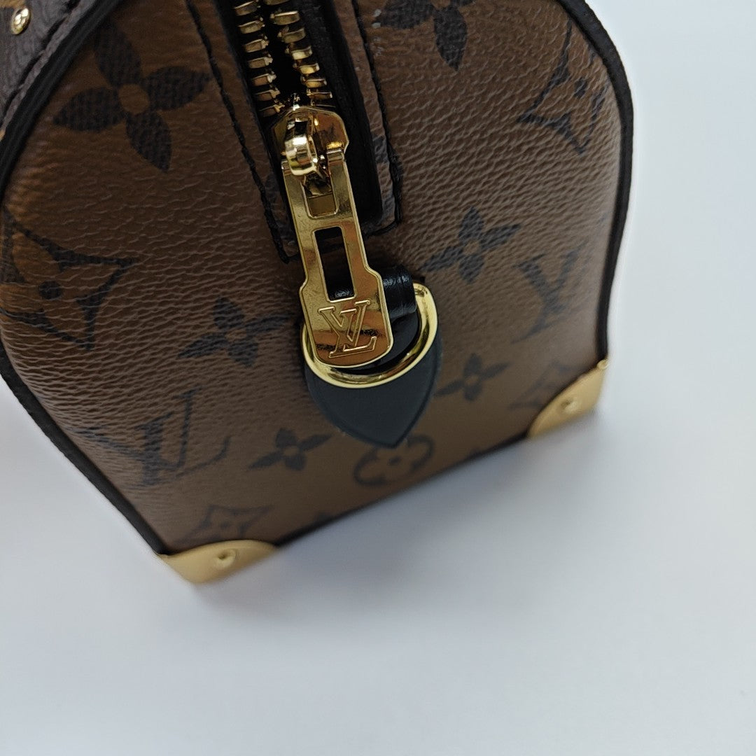SPEEDY TRUNK 20 Monogram Coated Canvas Brown