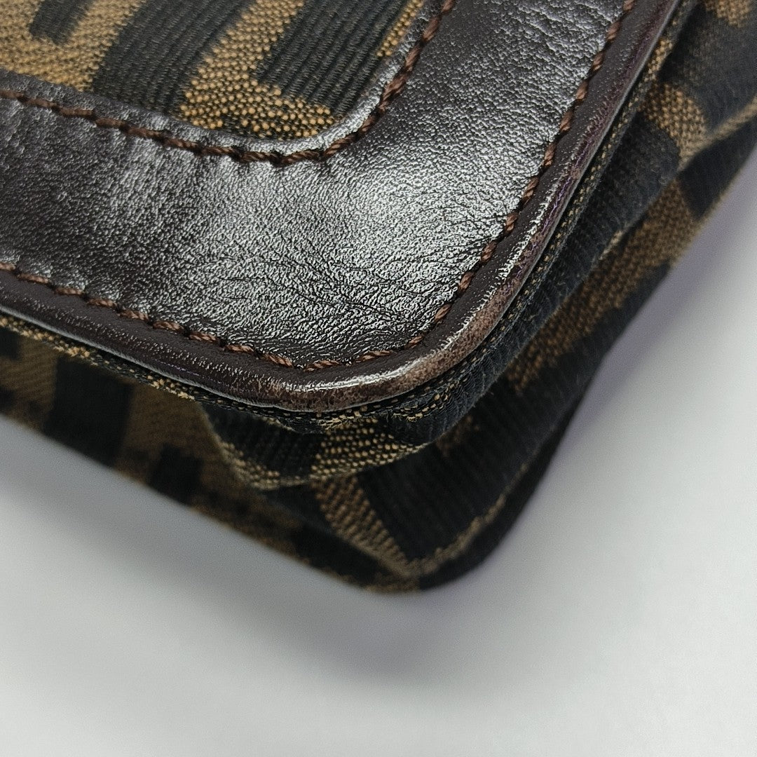 Canvas Shoulder Bag Brown