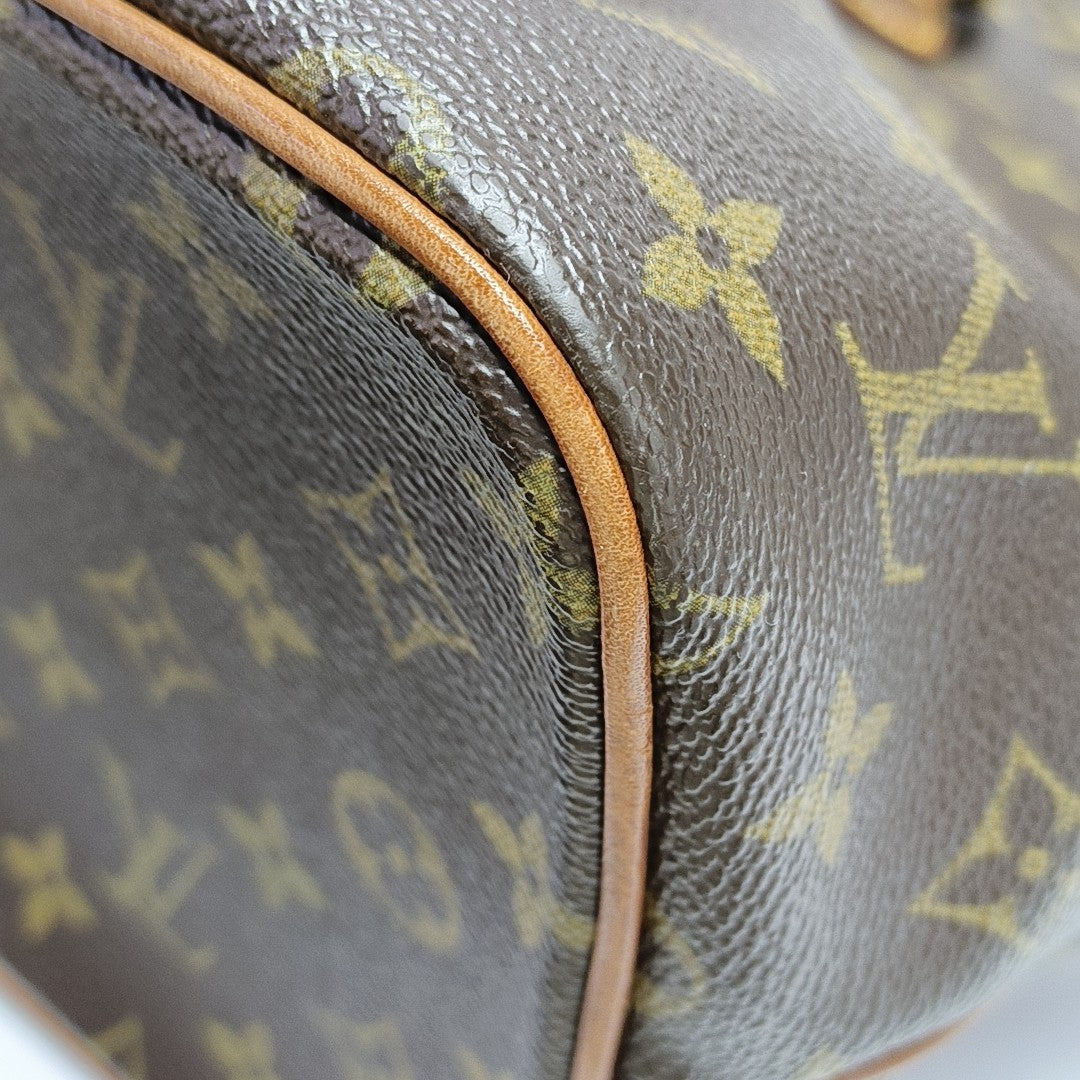 PALERMO PM Monogram Coated Canvas Brown