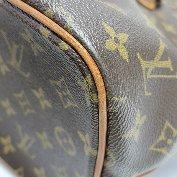 PALERMO PM Monogram Coated Canvas Brown