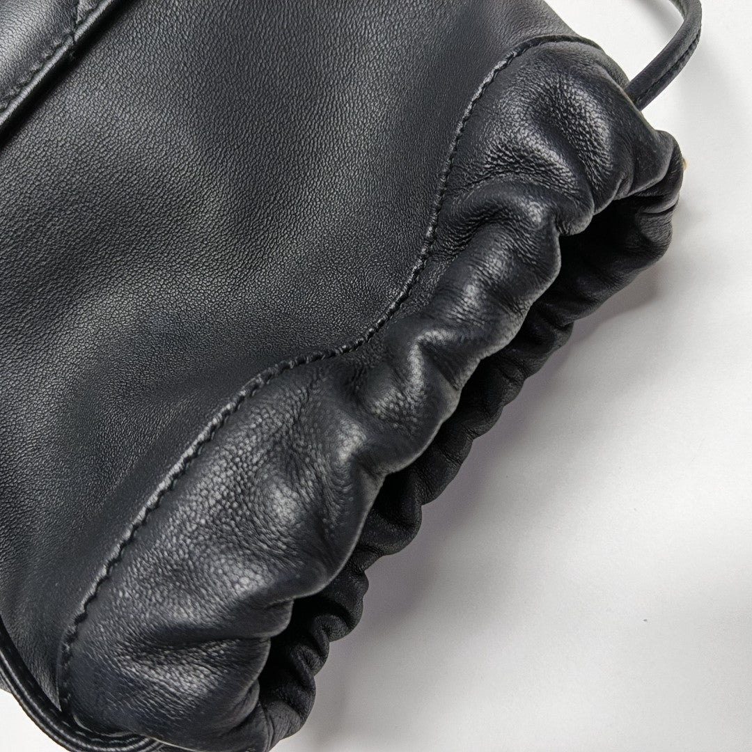 GG Marmont Mini Quilted Calfskin Black