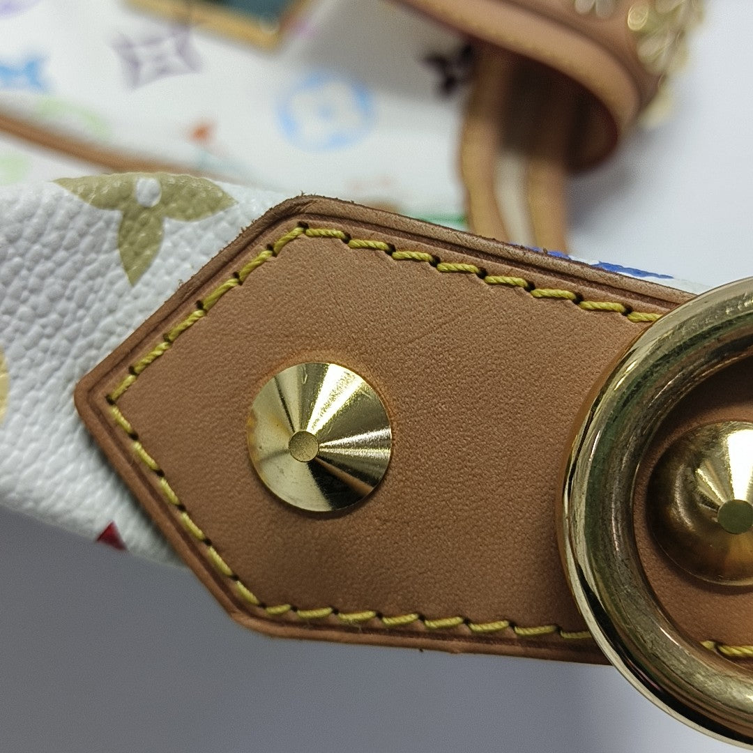 LV × TM CHRISSIE Monogram Coated Canvas White