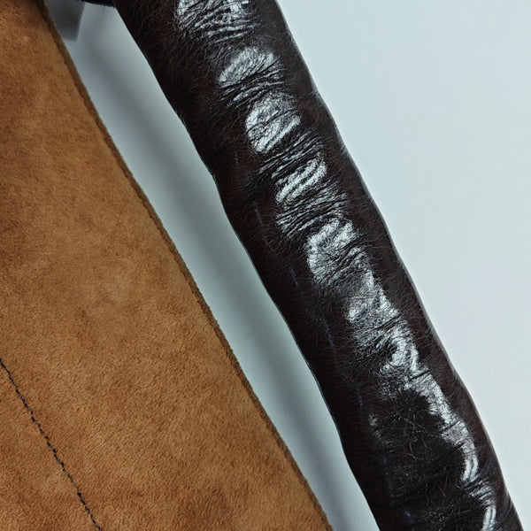 Suede Shoulder Bag Brown