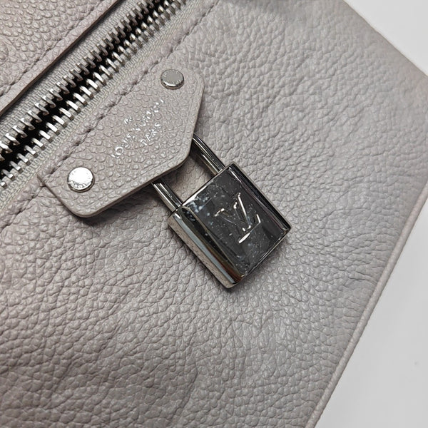Vanity Chain Pouch Mini Monogram Calfskin Gray