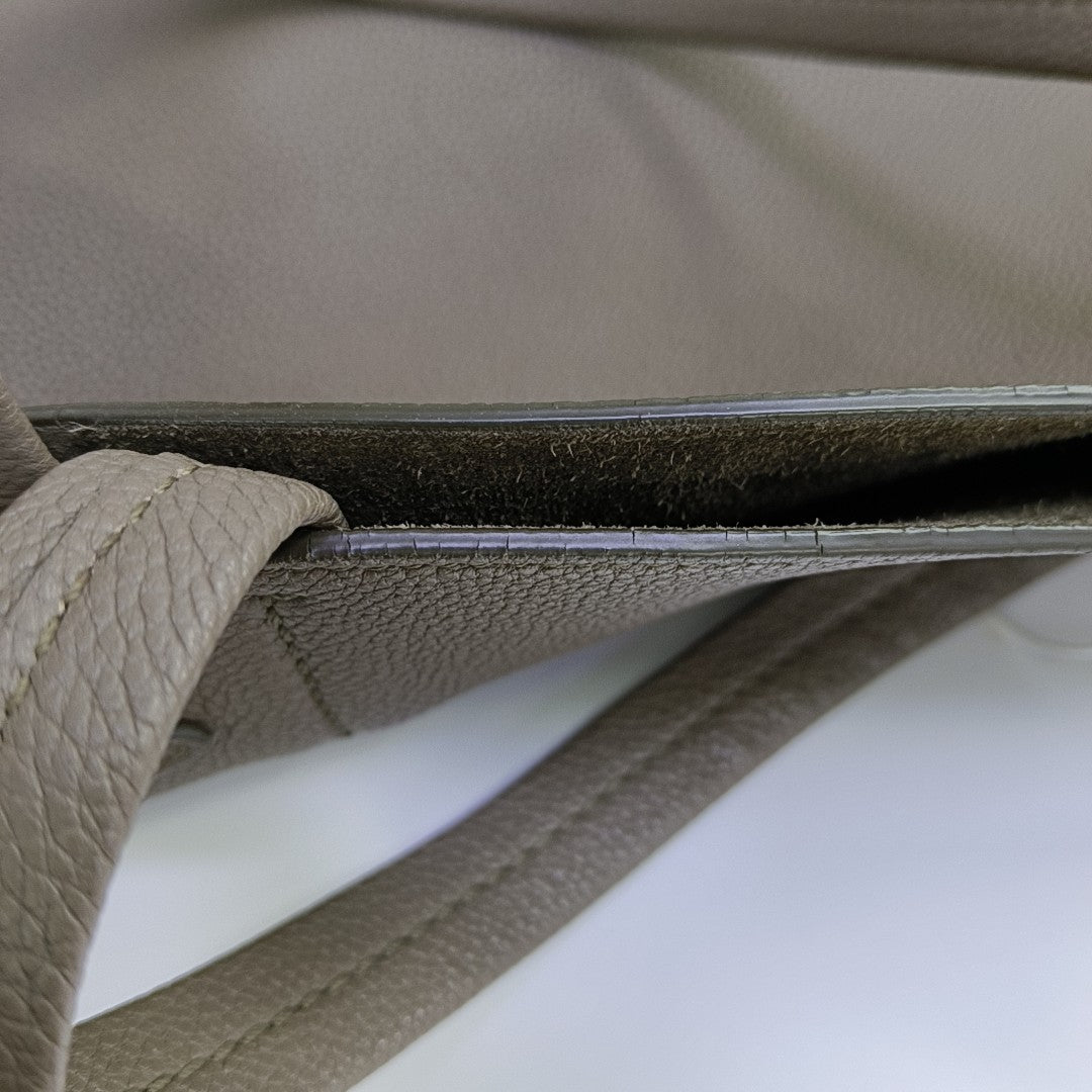 CABAS PHANTOM Small Calfskin Gray