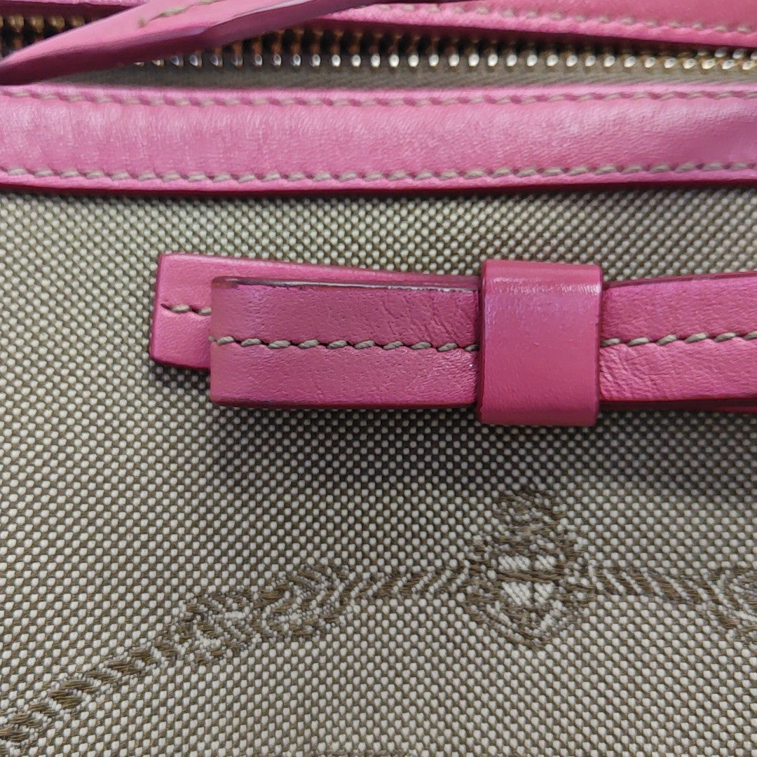 Canvas Shoulder Bag Brown