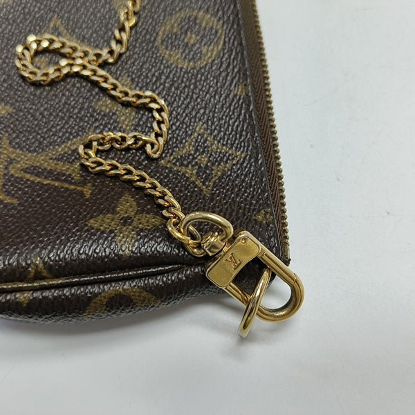 ACCESSOIRES Mini Monogram Coated Canvas Brown