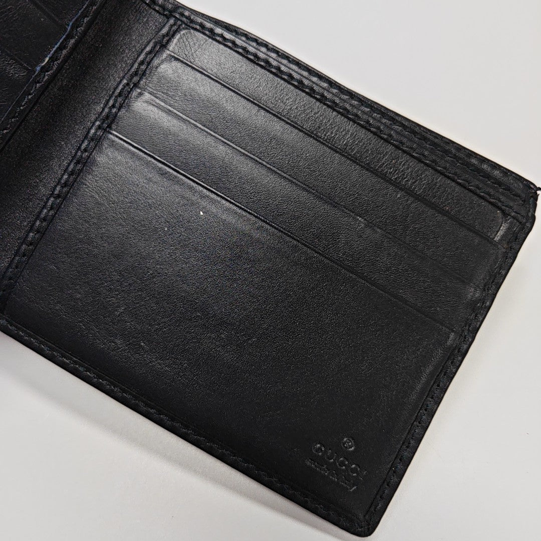 Monogram Coated Canvas Wallet Blue