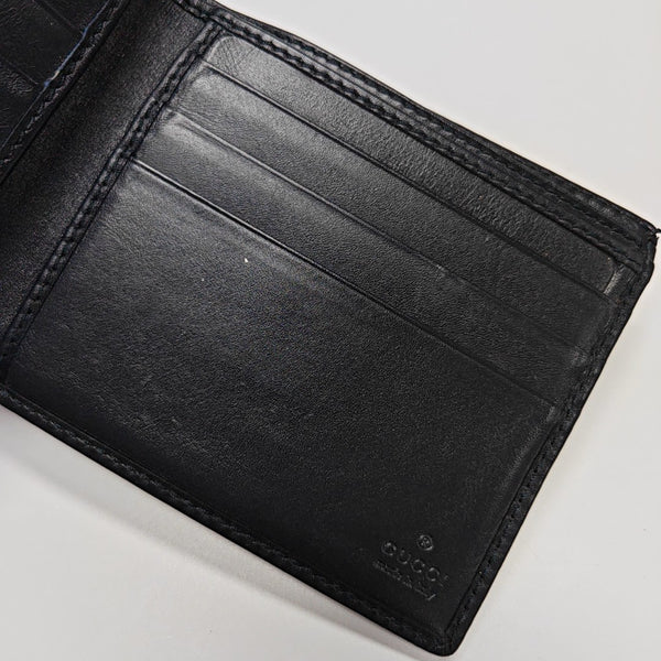 Monogram Coated Canvas Wallet Blue