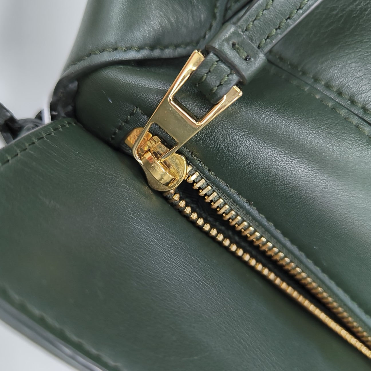 Puzzle Small Calfskin Green
