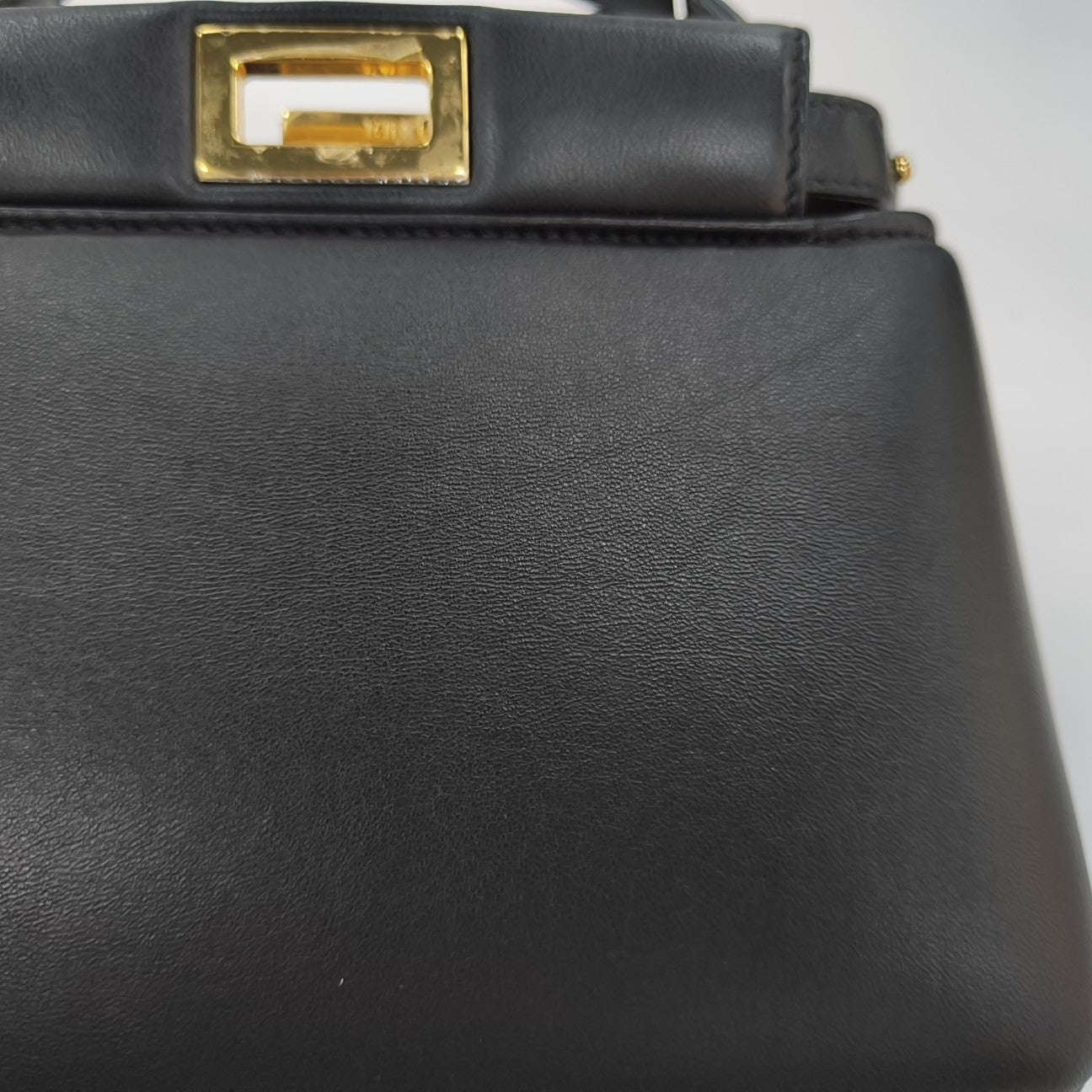 Peekaboo Extra Small Lambskin Black