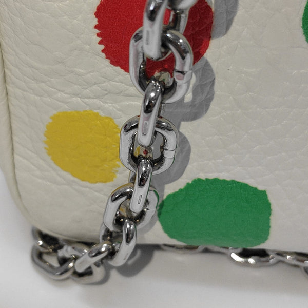 SQUARE Calfskin White