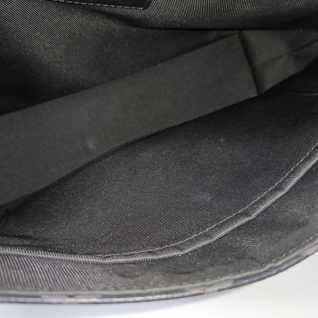 VOYAGER PM Monogram Coated Canvas Black