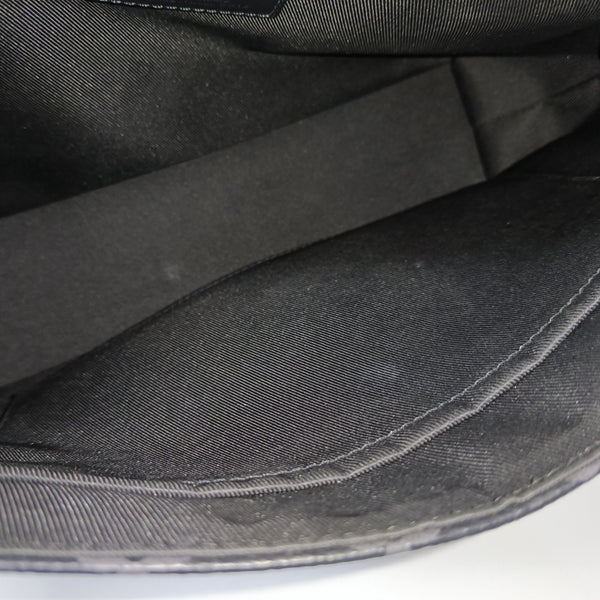 VOYAGER PM Monogram Coated Canvas Black