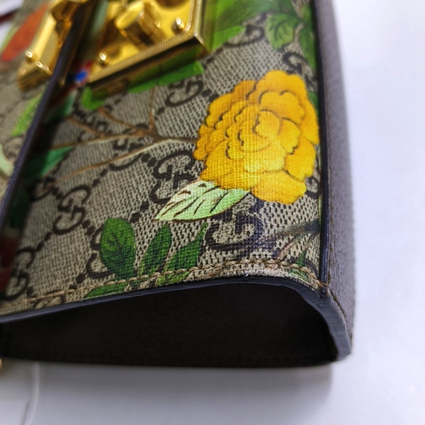 Authenticated pre-owned  Padlock Small Monogram Coated Canvas Multicolor - Crossbody Bag at Looply