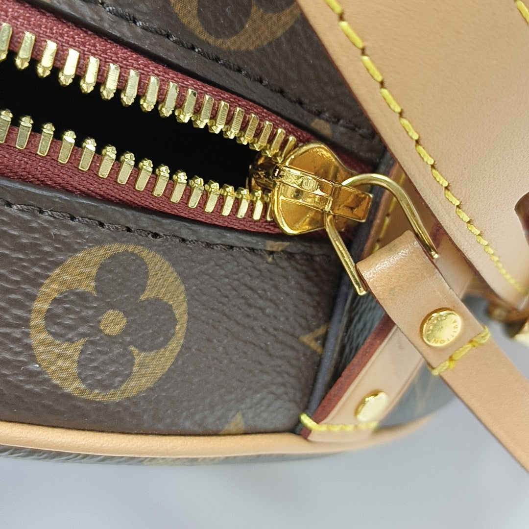 BOITE CHAPEAU MM Monogram Coated Canvas Brown