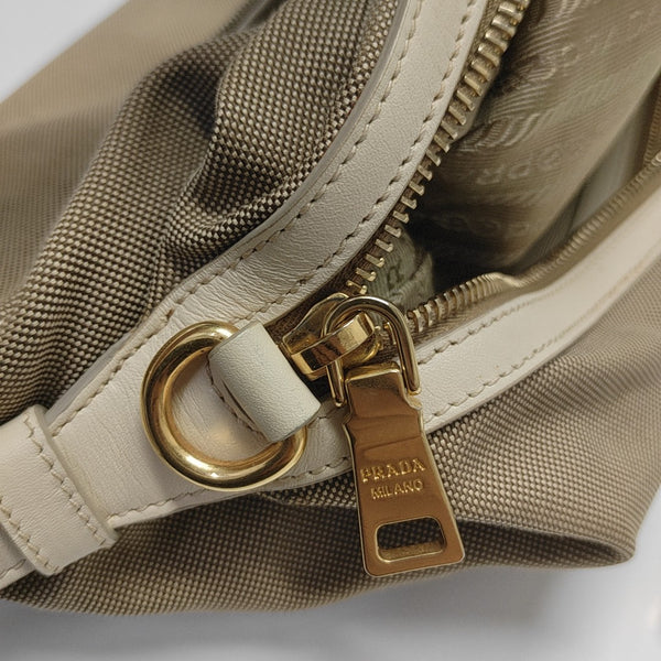 Canvas Shoulder Bag Brown
