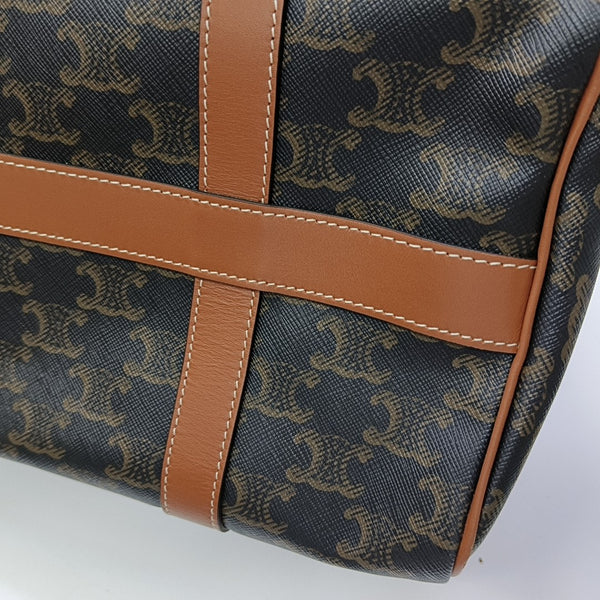 TRIOMPHE CANVAS Medium Coated Canvas Brown