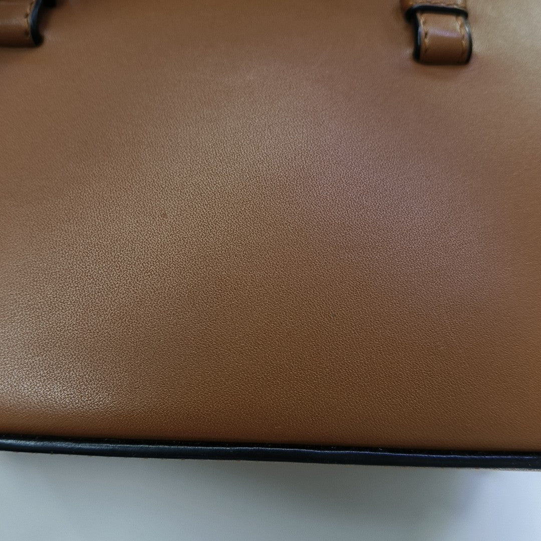 Postal Small Calfskin Brown