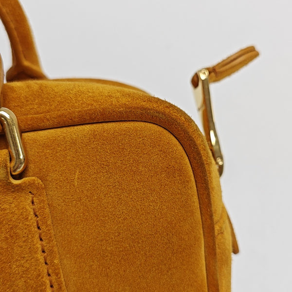 Arcadie Small Suede Yellow