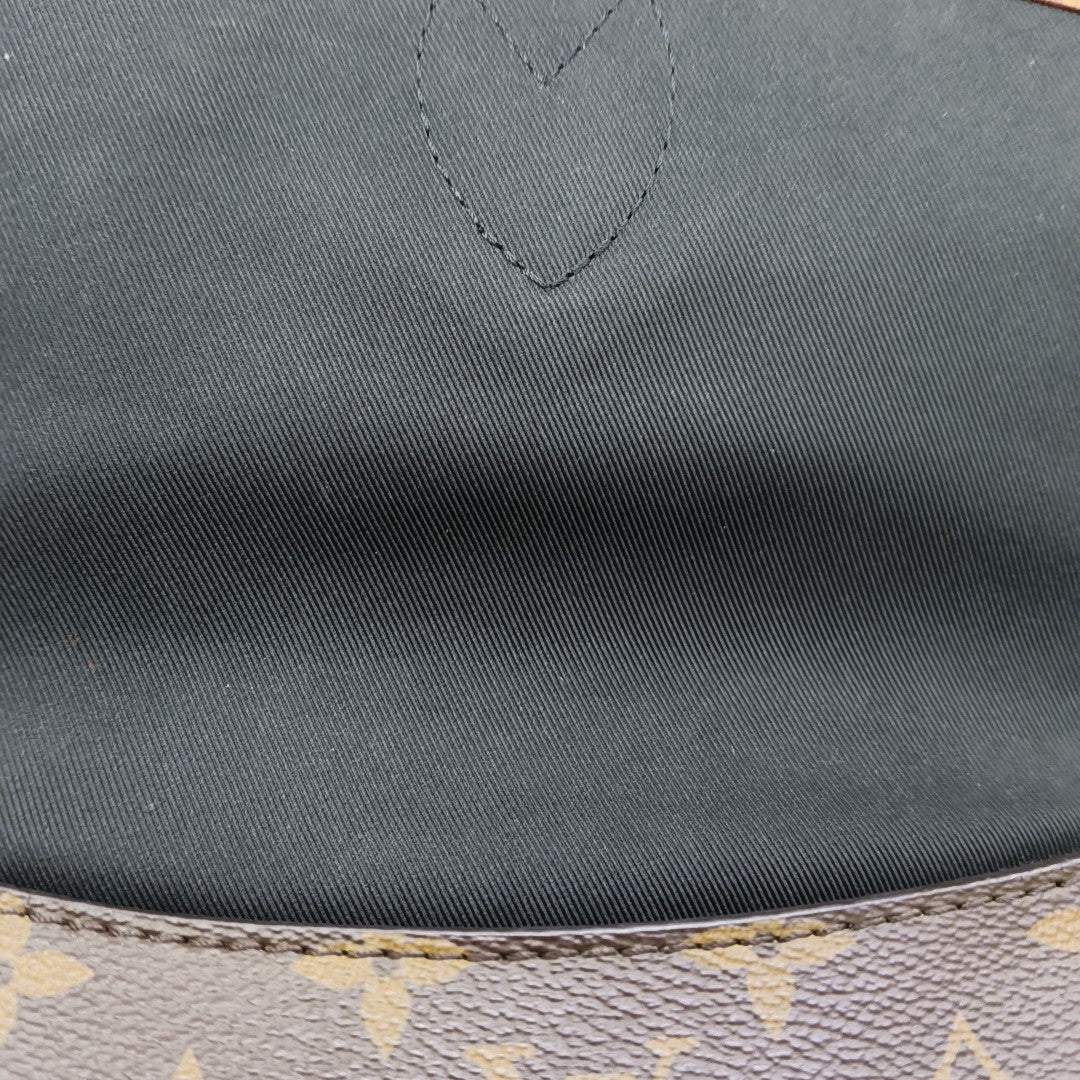 DIANE Monogram Coated Canvas Brown