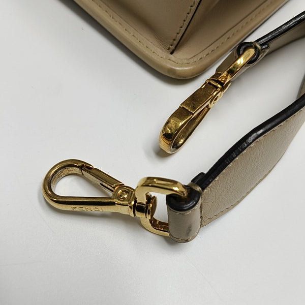 Kan I F Medium Calfskin Beige