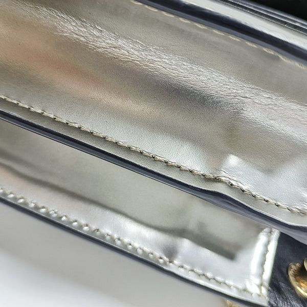 SERPENTI FOREVER Medium Calfskin Silver