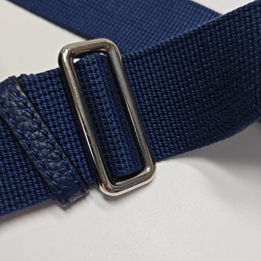 Calfskin Belt Bag Large Blue