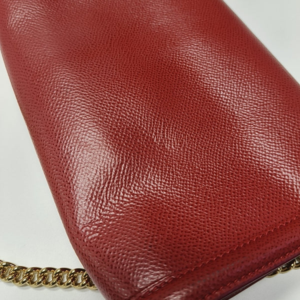 Ginny Mini Calfskin Red