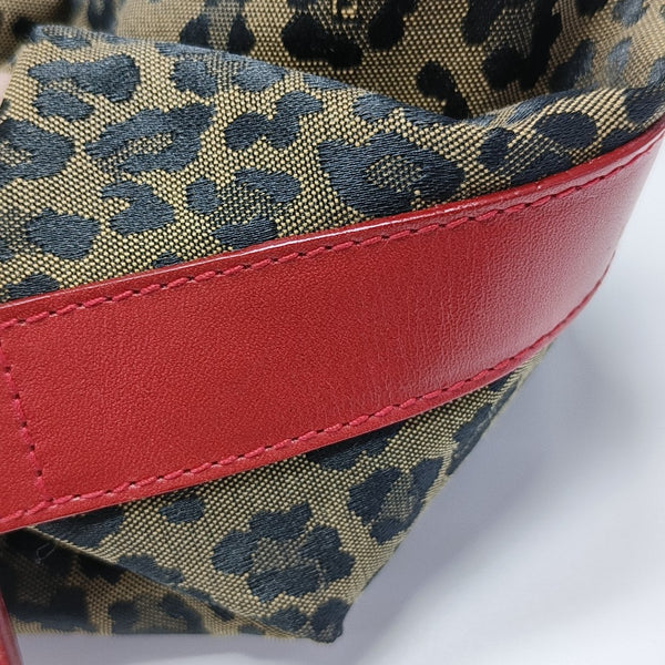 Canvas Top Handle Bag Brown
