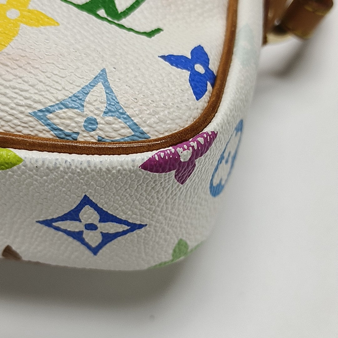 RIFT Monogram Coated Canvas White