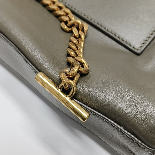 KATE Large Calfskin Gray