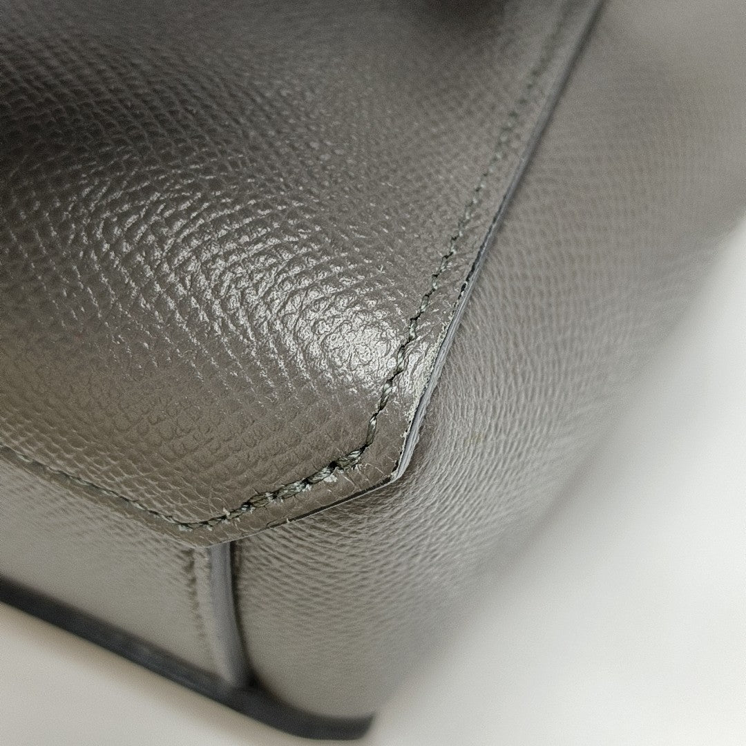 BELT PICO Calfskin Gray